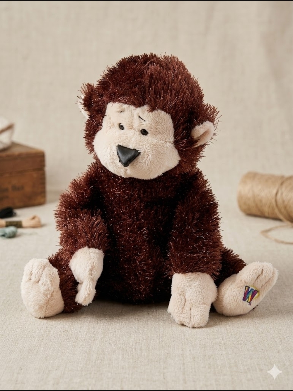 Lil' Kinz Webkinz Monkey Plush (HS008)